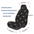 thumbnail image 3 of Pofeuu Mallards And Snowflakes Print Automotive Car Seat Covers Flat Cloth Full Set Seat Covers,Car Seat Covers front seats for Cars Trucks and SUVs, 3 of 5
