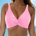 thumbnail image 2 of XEGLSBU Swimsuits for Women 2 Piece Short Pant Women's Swimwear Tankini Set Beach Pool Cover up Hollow out Bikini Top with Swim Shorts Conservative Two Piece Bathing Suit Pink Size M, 2 of 6