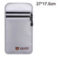 thumbnail image 1 of Fireproof Document Bag, Fireproof and Waterproof Envelope Holder, Protect Your Valuables, Documents, Money, Jewelry, Zipper for Maximum Protection, 1 of 9