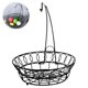thumbnail image 4 of Cesta De Frutas Redonda Tazón De Frutas Multipropósito Soporte De Soporte Con Cable Organizador Colgador De Plátano Para Pan Merienda Frutas Verduras Almacenamiento De Exhibición Inevent HA013135-00, 4 of 7