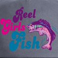 thumbnail image 2 of CafePress - Reel Girls Fish Cap - Adjustable 100% Brushed Unisex Casual Cotton Baseball Cap, Beige, 1, 2 of 2