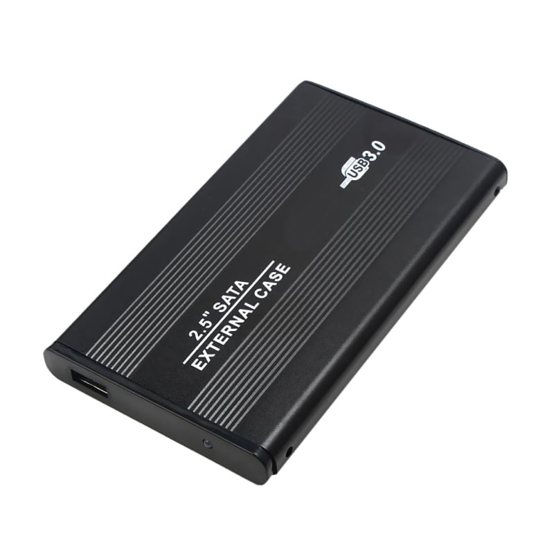 2.5" USB 3.0/2.0 External Hard Drive Enclosure Case Portable Cover SATA LED US 