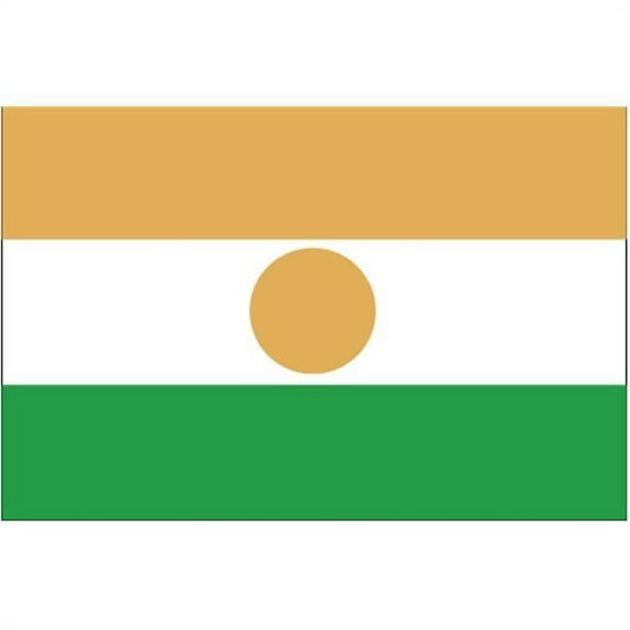 5 ft. X 8 ft. Nyl-Glo Niger Flag