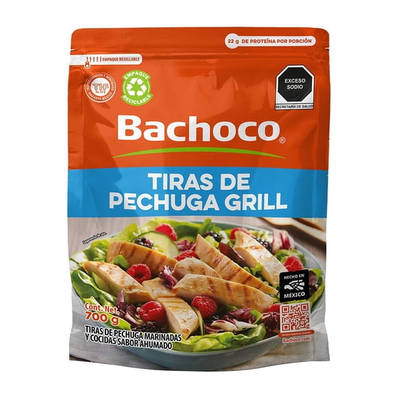 Tiras de Pechuga Grill Bachoco 700g