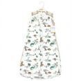 thumbnail image 2 of Hudson Baby Cotton Long-Sleeve Wearable Sleeping Bag, Sack, Blanket, Boy Dino World Sleeveless, 0-3 Months, 2 of 4