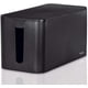 thumbnail image 1 of Minicaja, 23 x 11,5 x 11,8 cm, patas de goma, organizador de cables compacto negro, 1 of 5