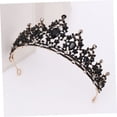 thumbnail image 5 of FONDOTIN Elegant Black Crystal Bridal for Wedding, Engagement, Party Hair Accessories and Special Occasions, 5 of 8
