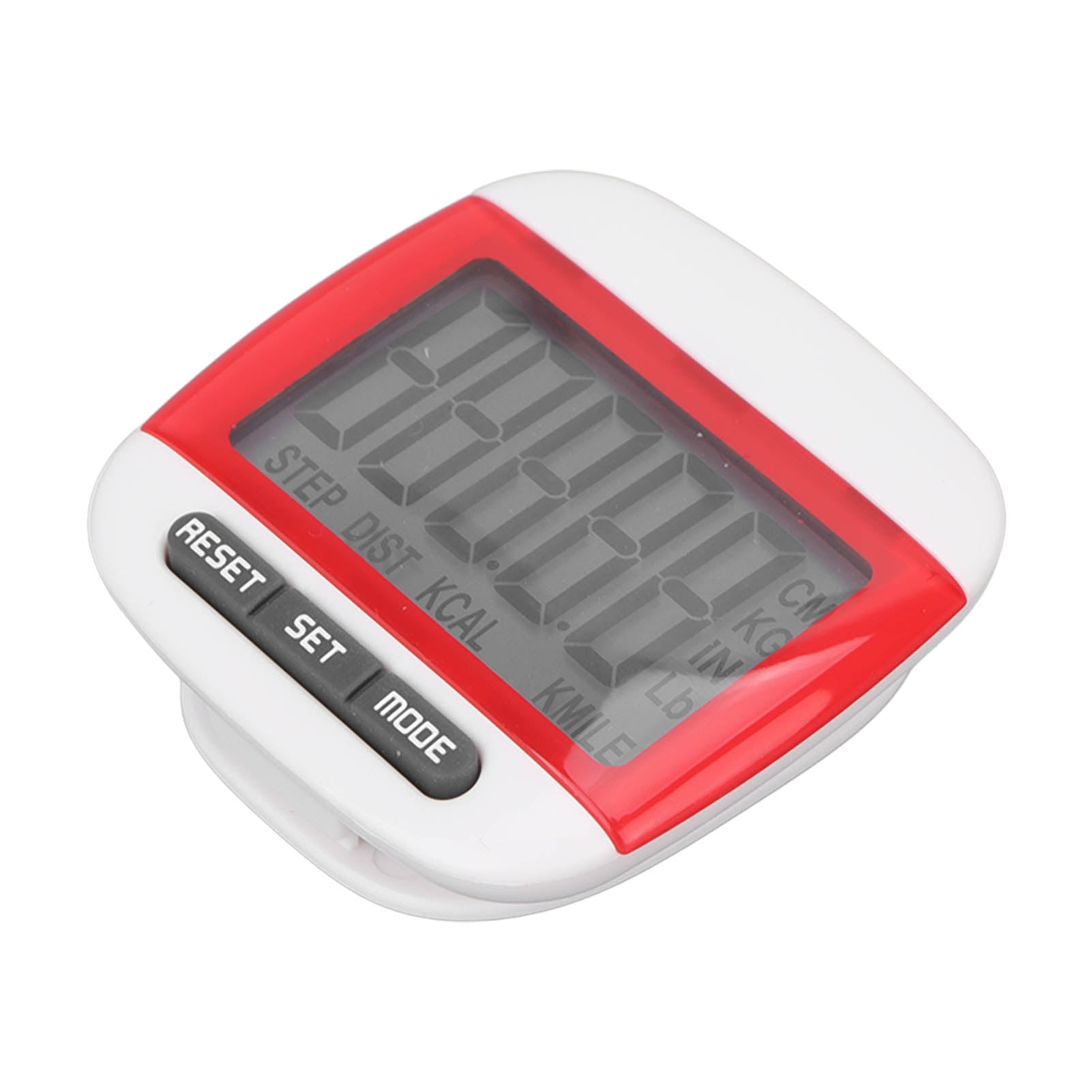Podomètre Numérique 3D Compact – Clip Et Cordon, écran LCD, Suivi Jusqu'à 99 999 Pas