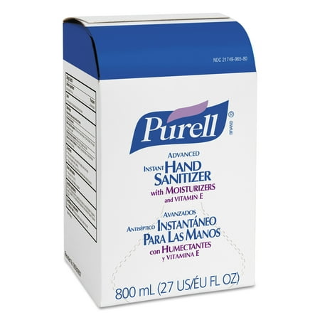 PURELL Instant Hand Sanitizer 800mL Refill, 12/Carton