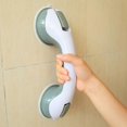 thumbnail image 2 of Manija de ayuda de seguridad Soporte antideslizante Inodoro Baño Seguro Barra de agarre Manija Ventosa al vacío Ventosa Pasamanos,11 Feliz Sencillez, 2 of 5