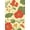 Green, Pattern 1, variant on ODIKA 4'x6' Green Red Blossom Elegance Inspired by Washable Area Rug Floral Symphony with Vintage Charm and Grace Stain Resistant, Low Pile, Easy Care for Dorm Room, Small Living