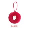thumbnail image 2 of 2026 Christmas Indoor Home Decor Christmas Ornaments Faux Ball Hanging Decorations With Santa Snowman Mini Cute Baubles For Christmas Tree Wreath Home, 2 of 6