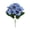Blue, variant on 5 Stem Lifelike Artificial Pansy Silk Flower Bouquet Fade Resistant Fake Floral Arrangement Indoor Outdoor Vase Decor