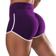 thumbnail image 1 of pantalones cortos de yoga de cintura alta para mujer/cintura alta/shorts para correr/gimnasio/gimnasiopangjing, 1 of 4