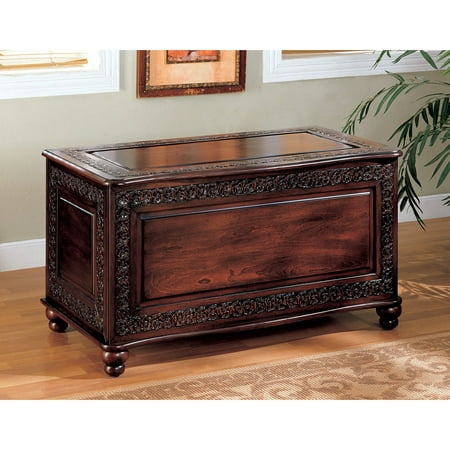 - Coaster Company Cedar Chest; Deep Tobacco