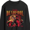 thumbnail image 3 of Marvel Deadpool - Lady Deadpool - Men's Long Sleeve Graphic T-Shirt, 3 of 5