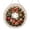 #4, variant on 7Pcs DIY Christmas Pearl Diamond Painting Set 2D Flat Hanging Ornaments for Holiday Tree Wall Indoor Festive Decoration