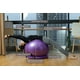 thumbnail image 3 of Silla de pelota de yoga, pelota de ejercicios con diseño a prueba de fugas, anillo de estabilidad y 2 bandas de resistencia ajustables para cualquier nivel de condición física, pelota suiza 1,5 veces más gruesa para el hogar, el gimnasio, la oficina y el embarazo (65 cm) Zhivalor Yoga y Pilates, 3 of 5