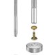 thumbnail image 2 of Rivets for Leather, 300 Sets Double Cap Rivets 3 Sizes, 2 of 5