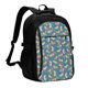 thumbnail image 1 of Easygdp Corgi with Flowers Mochila para Laptop de Viaje con Puerto USB, Mochila para Laptop con Puerto de Carga USB para Mujeres y Hombres, 1 of 7