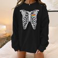 thumbnail image 2 of Camisas sexy de invierno para mujer Cuello redondo Manga larga Tops Impreso Sudadera regular Blusa Fridja fjkfkj1153, 2 of 4