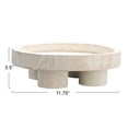 thumbnail image 2 of Bloomingville Paulownia Wood Pedestal Tray, 2 of 6