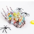 thumbnail image 5 of Halloween Skeleton Hands Decorations, 2 Pack Plastic Skeleton Hand Prop for Spooky House, Spooky Bone Decorations for Halloween Party, Scary Skeleton Claws for Indoor Outdoor Holiday Decor, 5 of 7