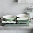 thumbnail image 5 of GreenPan Bakeware Set, 7 Piece Nonstick Ceramic Baking Sheets, Cake Pans, Loaf Pan, Muffin Tin, Cooling Rack, Green, 5 of 11