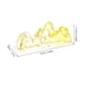 thumbnail image 4 of Chinese Feng Shui Ornament Crystal Model for Table 4Pcs, 4 of 4