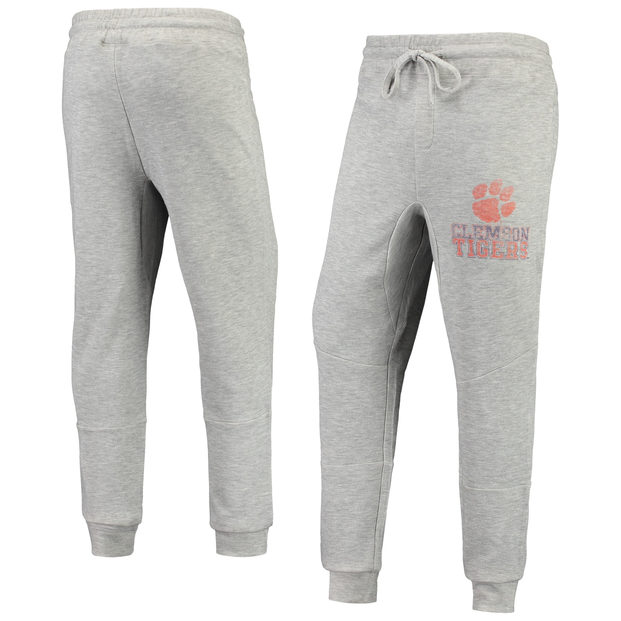 Men's Gray Clemson Tigers Curb Tri 