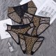 thumbnail image 2 of Mujer Sexy Encaje Bragas Sin Costuras Ropa Interior Leopardo Hielo Seda Para Niña Bikini Algodón Entrepierna Transparente Lenceríapangjing, 2 of 4