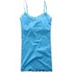 thumbnail image 1 of Aeropostale Womens Solid Classic Lace Cami Tank Top, azul, pequeño, 1 of 1