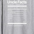 thumbnail image 3 of Instant Message - Uncle Facts - Men's Long Sleeve T-Shirt, 3 of 6