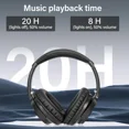thumbnail image 5 of Led Bluetooth Headphones Over Ear, Foldable Wireless Headphones With 3 Eq Modes, 5 of 6