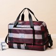 thumbnail image 1 of Bolsa de deporte para viajes al aire libre de gimnasio de entrenamiento físico con compartimento para zapatos JShteea Para Estrenar, 1 of 9