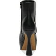 thumbnail image 3 of INC Womens Alize Faux Leather Zipper Booties, 3 of 3