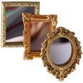 thumbnail image 1 of 3Pcs Miniature Miroir Ornements Miroirs Miniatures Décoratifs Délicate Poupée Mini Miroir Décors, 1 of 5