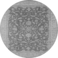 thumbnail image 1 of Ahgly Company Indoor Round Oriental Gray Industrial Area Rugs, 7' Round, 1 of 4
