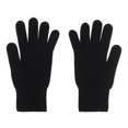 thumbnail image 1 of Guantes Lona Scott 100% cashmere negros, hechos en Escocia, 1 of 3