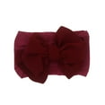 thumbnail image 1 of Bandeau Rouge 1 Pce Nouveau-Né Bébé Fille Bandeau Nœud Extensible, 1 of 2