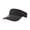 Black, variant on 4004 Corduroy Visor Hat-Charcoal