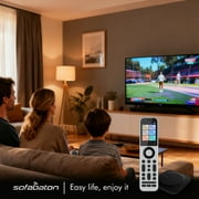 SofaBaton X2 Universal Remote Control with Hub & Charging Dock, Touchscreen, All-in-One Smart Remote with Customisable Activities, Works with Bluetooth/Infrared/Wi-Fi Device