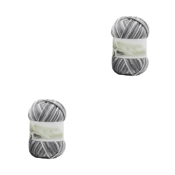 Yuarrent Cárdigan, suéter, hilo de tejer, bricolaje, tejido a mano, hilo de algodón de leche para chal, calcetines, gorro, boina, gorro, tejido de No.07 2piezas Yuarrent CBP076928