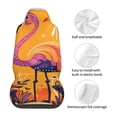 thumbnail image 5 of Sikiie Vibrant Flamingo Illustration Car Seat Protector 2 Pack Car Seat Cushion Mat, Car Seat Covers for SUV, Truck, Van, 5 of 7