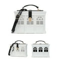 thumbnail image 3 of lanema Vintage Acrylic House Box for Women Tote Bag Shoulder Bags Crossbody Handbag, 3 of 17