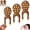 3pcs, variant on Sandalwood Facial Massage Roller Tool, Brass Bead Massager, Ear & Facial Reflexology Pen, Face Stick Fascia Tool for Daily Massage & Relaxation, 1pc
