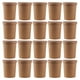 thumbnail image 1 of 25 juegos de vasos desechables de papel Kraft para sopa, cubos para sopa y vasos para gachas con tapa para almacenamiento, 1 of 6