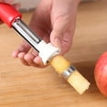 thumbnail image 7 of Telescopic Fruit Corer and Peeler 2-in-1 Stainless Steel Kitchen Tool for Effortless Apple Pear Prep Quick Core Remover and Peeler for Fresh Snacks and Baking | Green KTFgvq, 7 of 7
