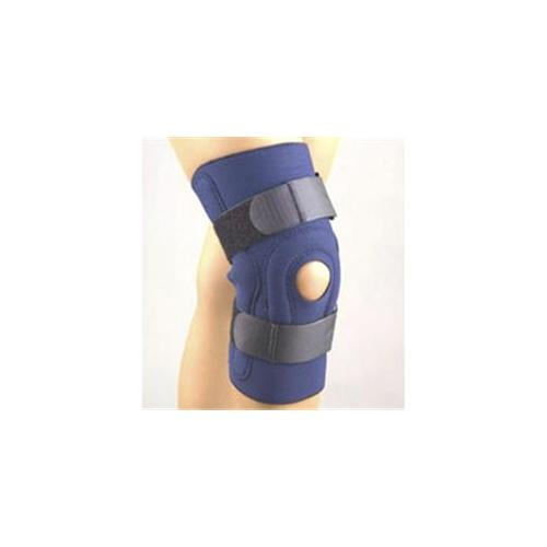 FLA ORTHOPEDICS SafeTSport Hinged Knee Brace, Black, XLarge 1 ea
