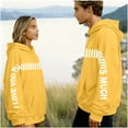 thumbnail image 2 of I Love You This Much Couples Hoodies Matching Outfits for Couples Cute Graphic Funny Oversized Pullover Drop Shoulder Sweatshirts with Pocket, 2 of 8